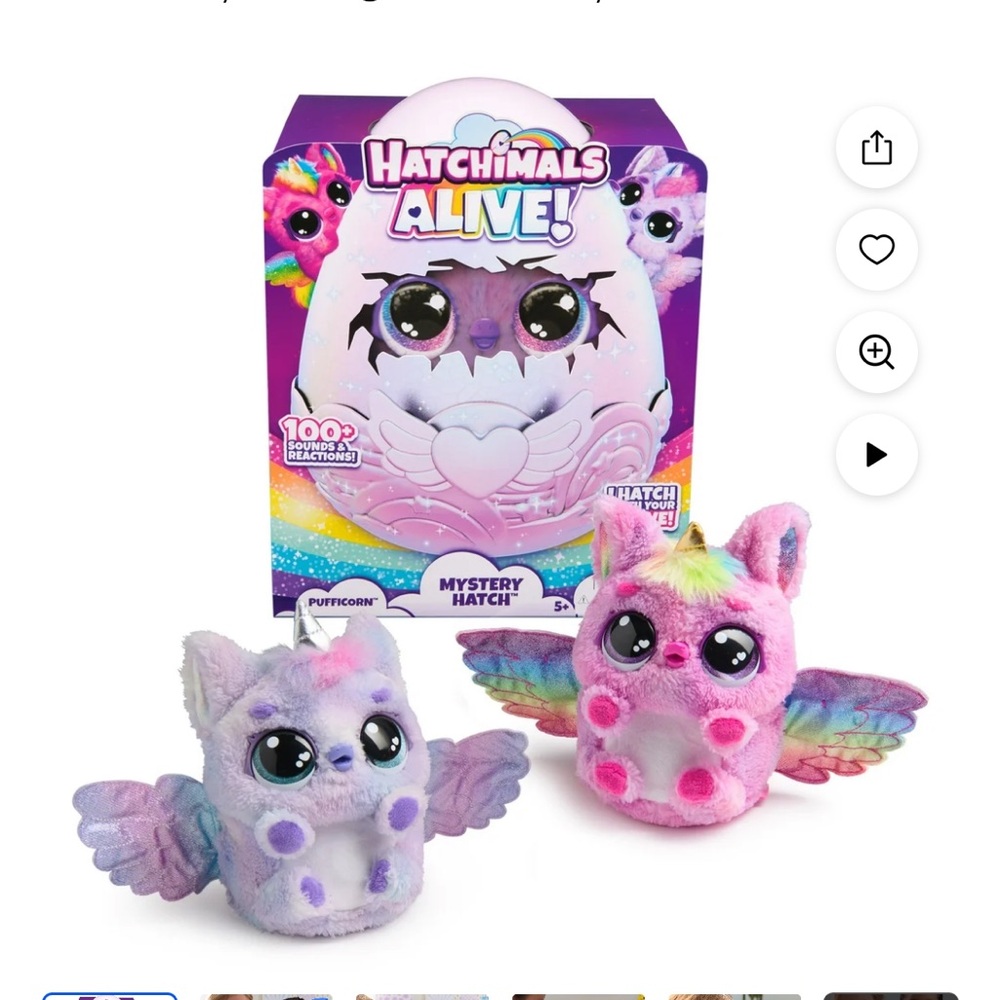 Hatchimals Alive! Mystery Hatch Pufficorn